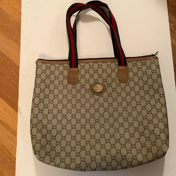 Gucci Sheri Plus line GG Tote bag Excellent condition - Picture 1 of 11